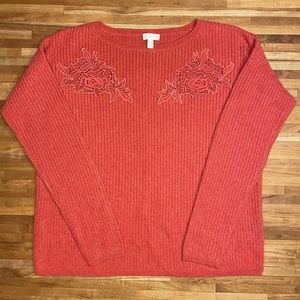 Women’s Garnet Hill Cashmere Sweater, XS (0-2)